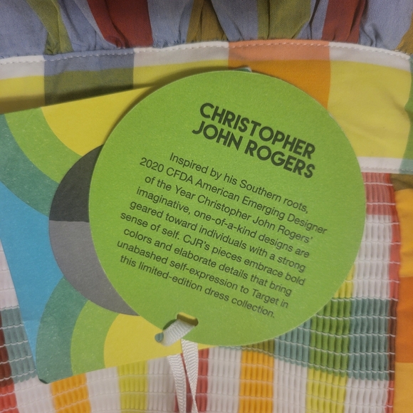 NWT Christopher John Rogers for Target Plaid Dress - Picture 6 of 8